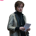 Julia Garner Apartment 7A 2024 White Jacket