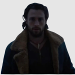 Aaron Taylor Johnson Shearling Jacket