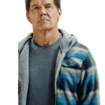 Josh Brolin Brothers 2024 Blue Plaid Jacket