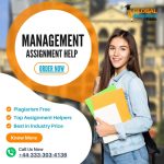 Get Management Assignment Help at discount price