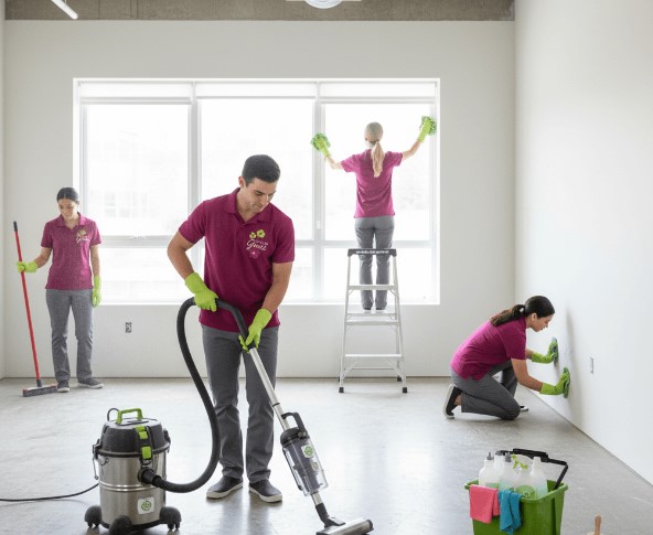Post construction cleaning services Houston and Katy