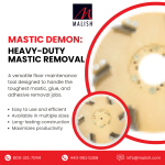 Rotary floor brushes, pad drivers, bristled pads – The Malish Corporation
