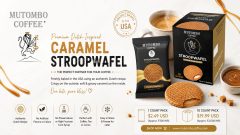 Mutombo Coffee Stroopwafel: Premium Dutch-Inspired Coffee Treat in the USA
