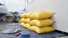Yellow Sandbags for High-Visibility Outdoor Protection