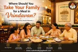 Pure Veg Restaurant in Vrindavan Near Temple
