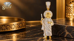 Buy Diamond Pendant for Men in Texas USA–Globalwatches10