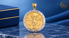 Best Place to Buy 10K 14K Gold Cuban Link Pendants in Texas USA-Gold and Diamond Jewelers