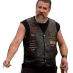 Yellowstone S03 4 Black Leather Vest