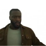 Aldis Hodge Cross 2024 Brown Jacket