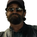 Gerard Butler Black Jacket