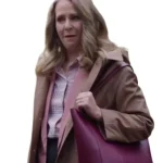 Womens Beige Cotton Trench Coat