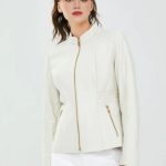 Womens Leather Blazer